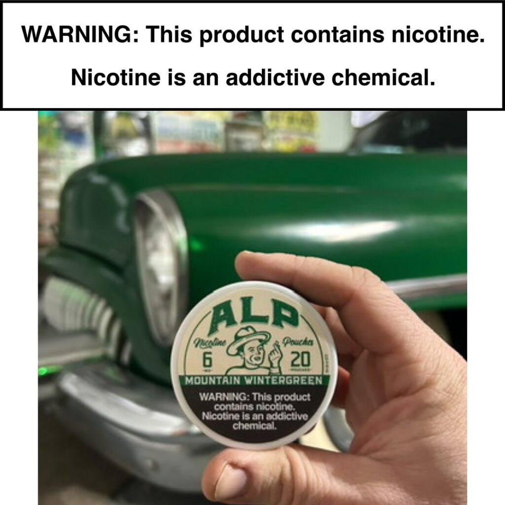 where I can get Alp nicotine pouches in California